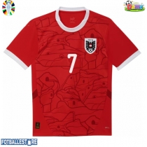 Østerrike Marko Arnautovic #7 Hjemmedrakt Dame EM 2024 Kortermet